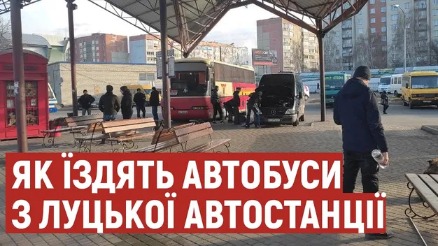 Не всі водії вакциновані, або Чому з луцької автостанції їздить менше автобусів (відео)
