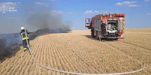 Пожежі охопили кілька громад Волині: вогонь дістався торфовища (фото)