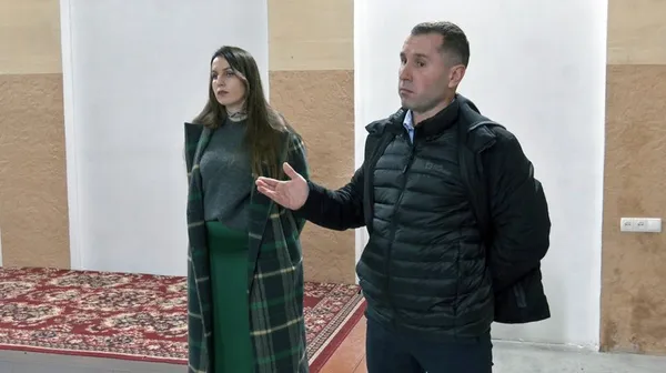 Представники інвестора Галина Красовська та Олександр Попов