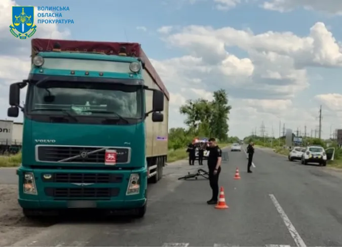 Велосипедист помер від травм: на Волині судять водія фури (фото)