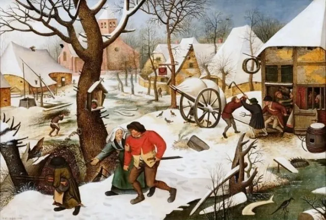 Пітер Брейгель Молодший, «Бійка селян», 1623 р.