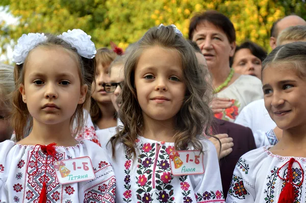 Як у луцькій школі № 1 зустріли першокласників (фото)
