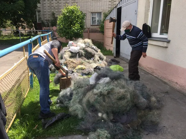 Волинський рибоохоронний патруль знищив 30 кілометрів сіток