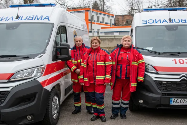 Волинська «екстренка» отримала п'ять реанімобілів (фото)