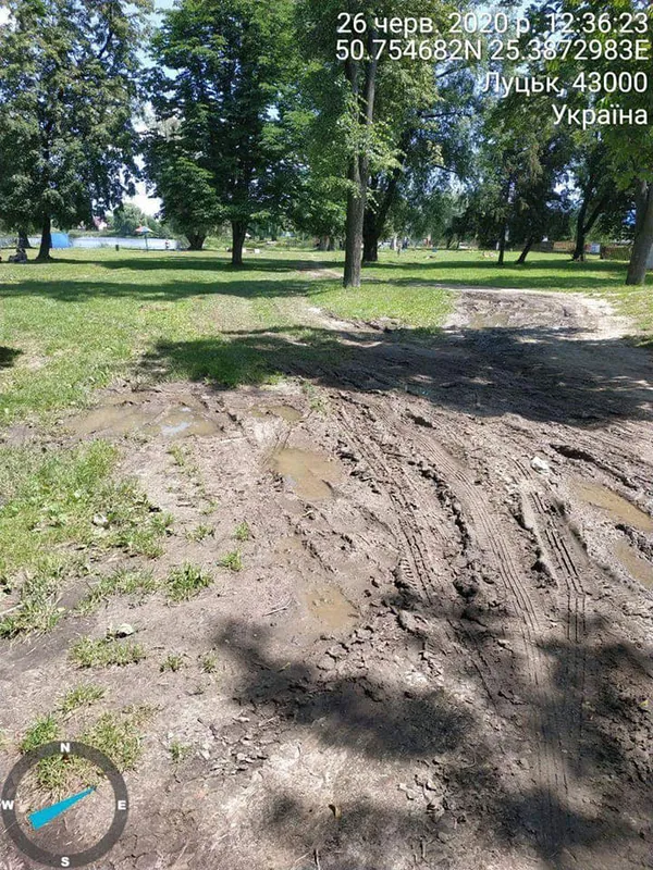Біля Теремнівських ставків спіймали порушників благоустрою (фото)