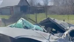 Від авто лишилися лише уламки: на Волині – страшна аварія (відео)