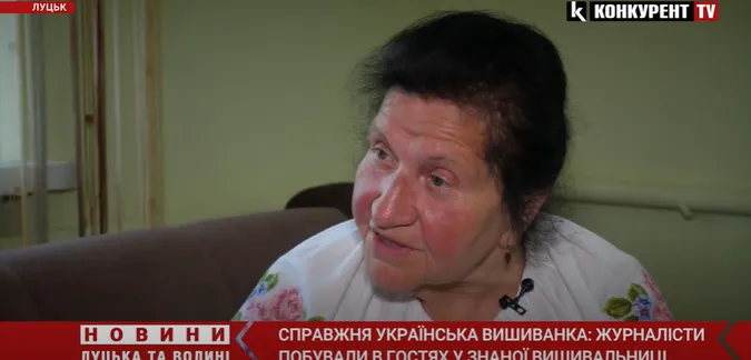 Вишивати полюбила з дитинства: історія луцької вишивальниці (відео)