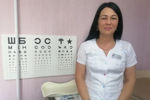 Педіатриня Луцької дитячої поліклініки Жанна Пахарчук