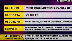 Зарплата до 30 000 гривень: назвали актуальні вакансії на Волині (відео)