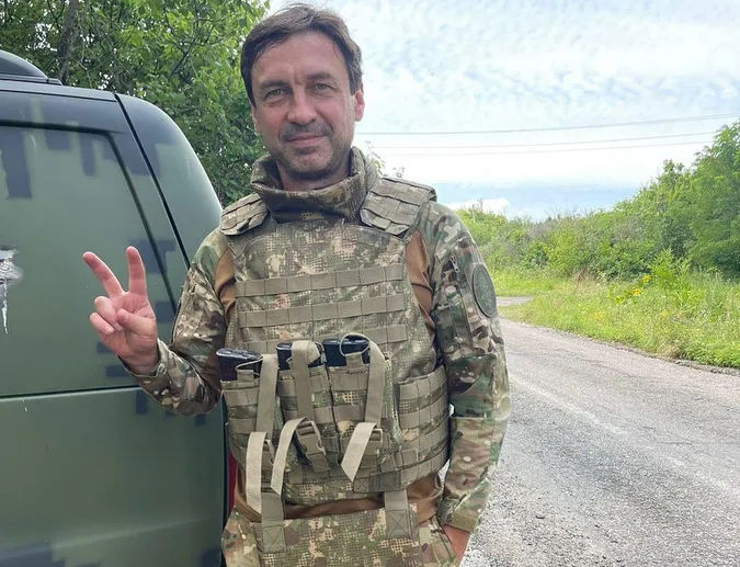 Ексгравець «Волині» Владислав Ващук побував на першому бойовому завданні (фото)