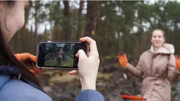 На Волині завдяки переселенцям галявина стане лісом (фото)