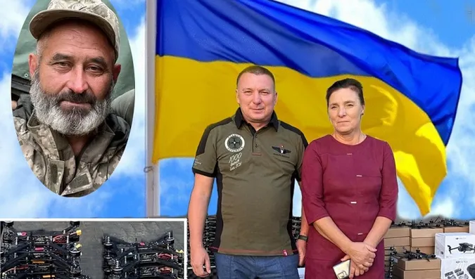 1,5 мільйона на дрони передала вдова волинського воїна