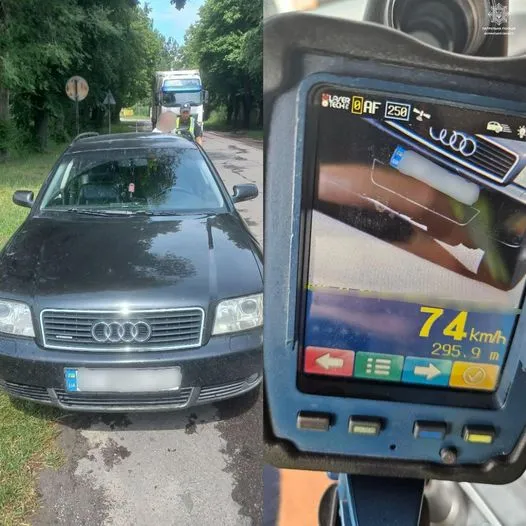 На Ковельщині водій «ауді» хотів за гроші поганяти п'яним