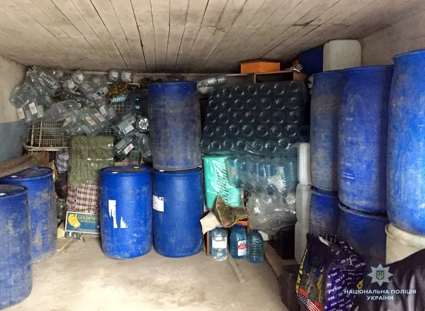 У Ковелі підробляли алкоголь відомих марок (фото)