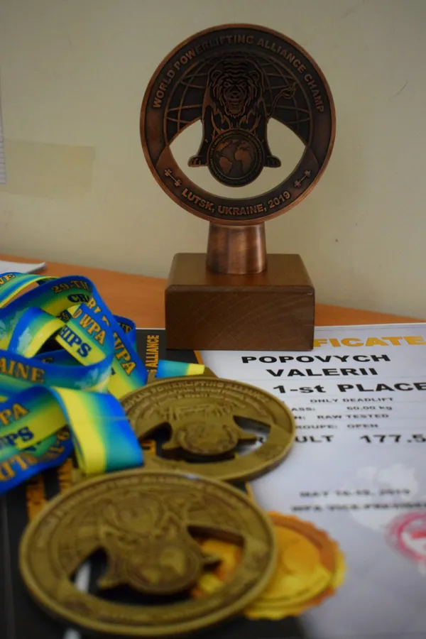 Луцький гвардієць став чемпіоном світу з пауерліфтингу (фото)