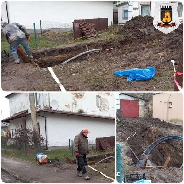Муніципали виписали протоколи: в Луцьку робітники забруднили вулицю (фото)