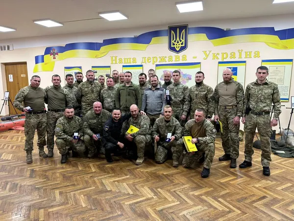 Очільник ГУР Кирило Буданов нагородив волинських поліцейських (фото)