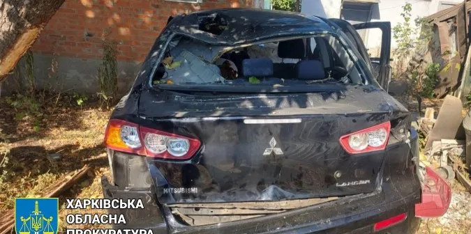 Ворожий дрон атакував Харківщину: загинув чоловік, три жінки поранені (фото)