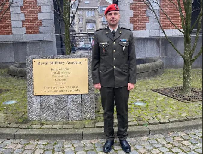 Історія володимирчанина, який проходить навчання у королівській військовій академії в Бельгії