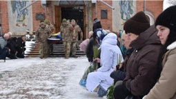 У Луцькій громаді попрощалися із захисником Юрієм Кошулинським (фото)