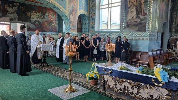 На Волині попрощалися з померлим бійцем Юрієм Торбичем (фото)