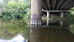 У Луцьку змістилася опора мосту через Стир (фото)