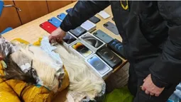 В «Устилузі» у чоловіка знайшли понад 20 уживаних телефонів та 25 кг людського волосся (фото)