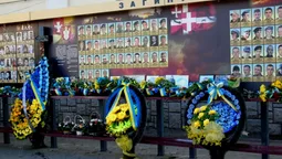 У Луцьку відкрили оновлений фотостенд полеглим бійцям АТО (фото)