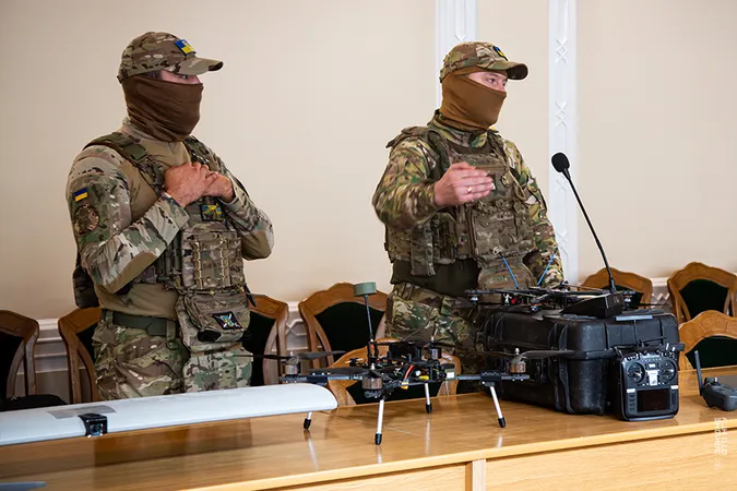 Волинські нацгвардійці презентували підрозділ безпілотних авіаційних комплексів «Геліос»