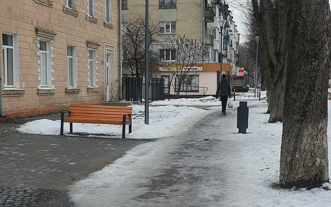 На бруківку гроші були, а на посипання від ожеледі бракнуло: депутат розкритикував роботу міського голови (фото)