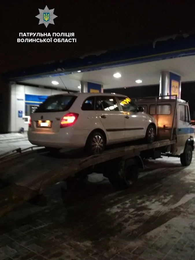 У Луцьку патрульні влаштували погоню за п'яним водієм (відео)