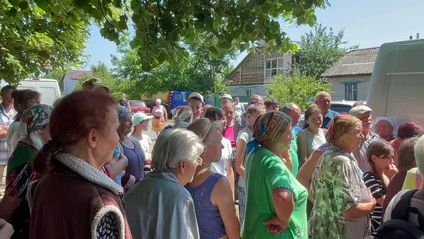 «СВІДОМІ» відвезли допомогу людям, які втратили житло (фото)