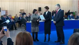Волинянка отримала відзнаку з рук Першої леді (фото)