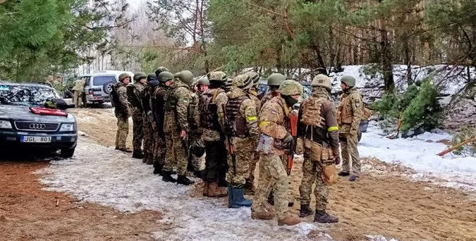 Волинські тероборонівці не припиняють навчання на українсько-білоруському кордоні (фото, відео)