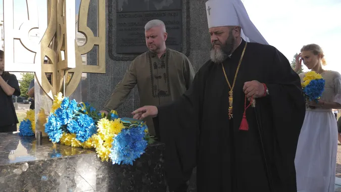 У День Незалежності України в Луцьку вшанували борців за волю (фото, відео)