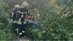 Рятувальники ліквідовували наслідки негоди у кількох районах області (фото)