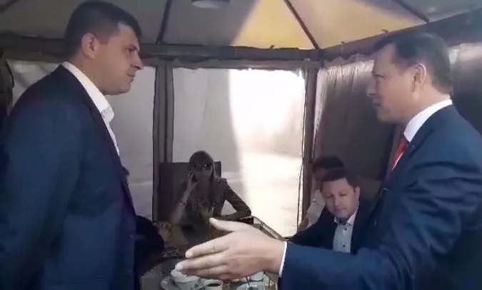 Ляшко в Луцьку нагримав на волинського прокурора (відео)