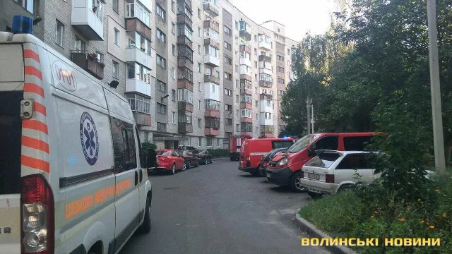 У Луцьку горіла квартира