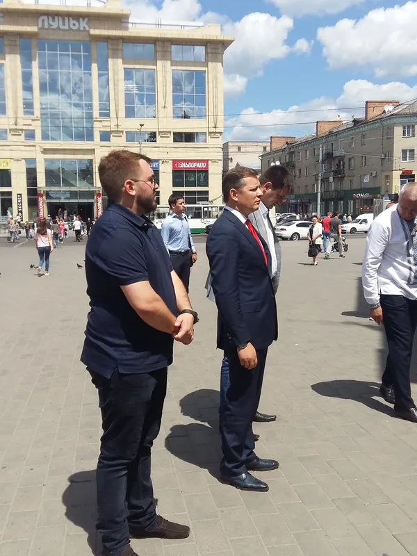 Що робив нардеп Олег Ляшко в Луцьку (фото)