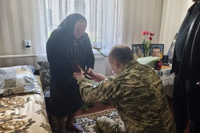 На Волині Героя Валерія Корсака посмертно нагородили державною відзнакою (фото)