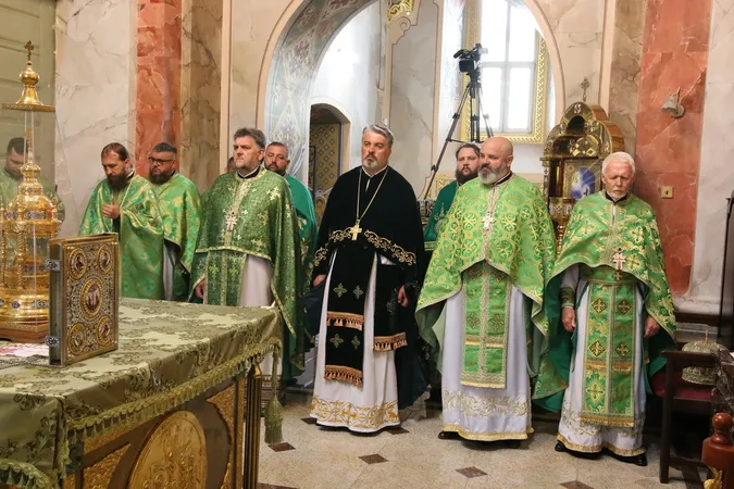 Яким було престольне свято у луцькому соборі Святої Трійці (фото)