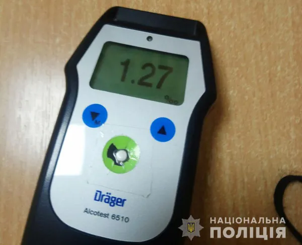 У Луцьку п’яний водій Daewoo Lanos пропонував патрульним 500 гривень (фото)