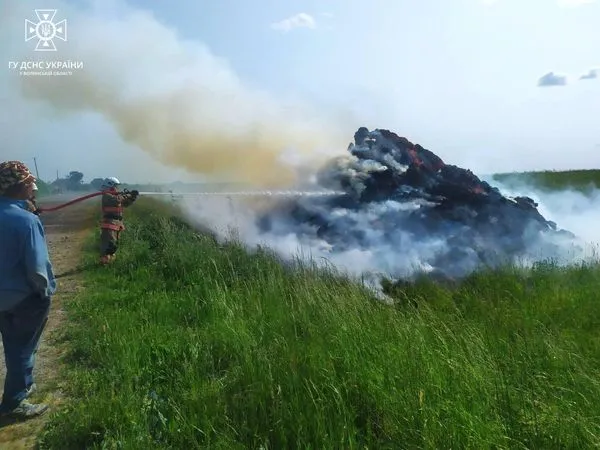 У Луцьку горіла квартира на Соборності (фото)