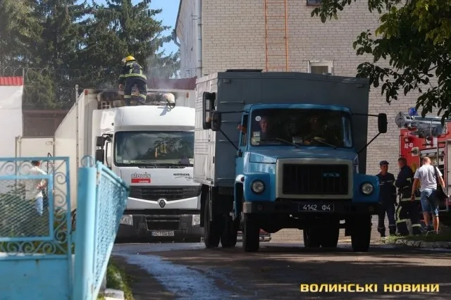 На території луцького СІЗО пожежа