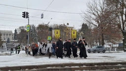 Водохреще у Луцьку: в центрі освятили воду в Стиру