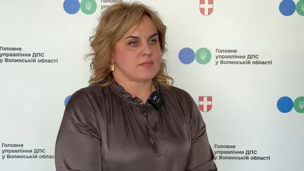 Начальниця відділу ГУ ДПС Волині Тетяна Сарахман