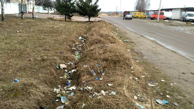 Продавці авторинку у Луцьку засмічують три вулиці (фото)
