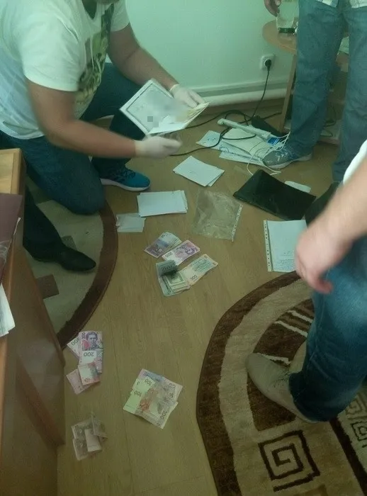 Під час обушуку працівниками СБУ, військової прокуратури та Нацполіції