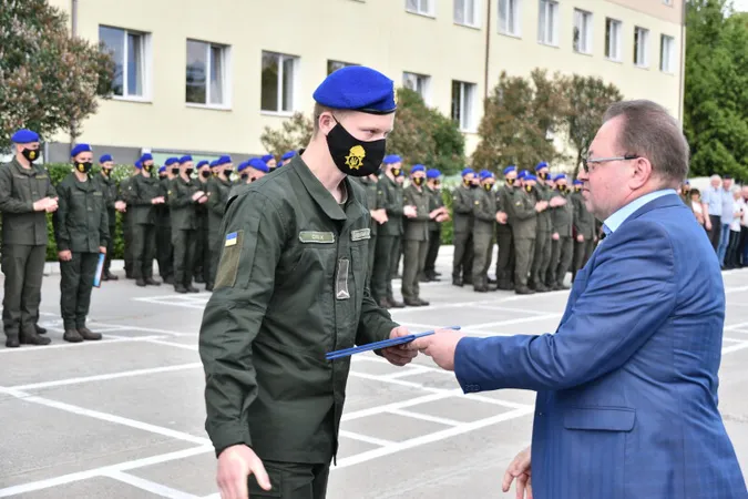 У Луцьку нацгвардійці відзначили річницю створення військової частини