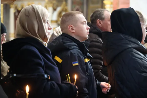 У Луцьку провели в останню дорогу двох Героїв, Євгенія Філяса та Тараса Медведчука (фото)